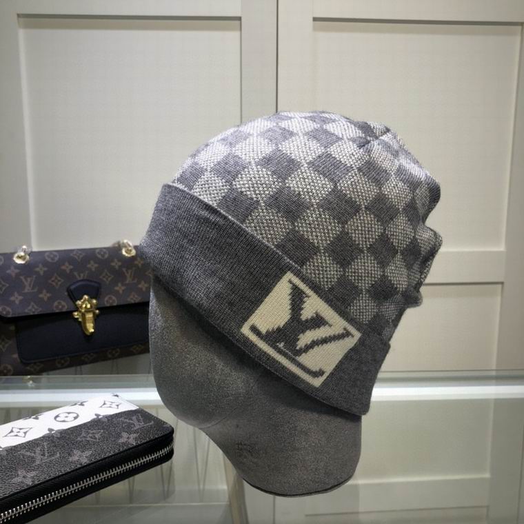 Wholesale Cheap Lv Designer Cashmere Beanies for Sale