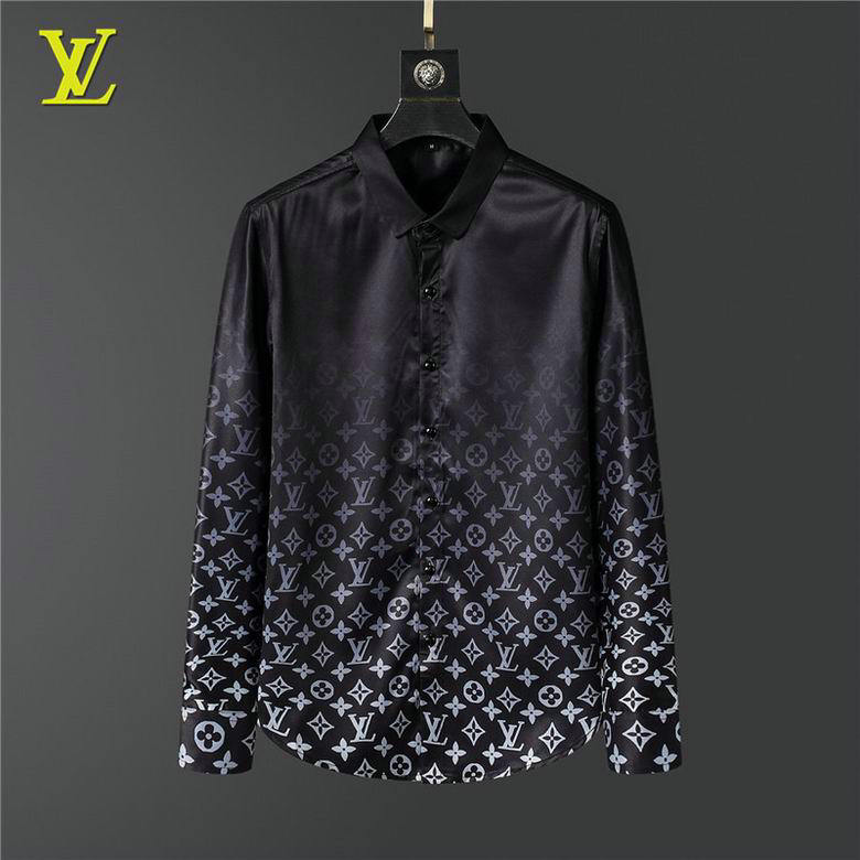 Wholesale Cheap LV Long Sleeve Shirts for Sale
