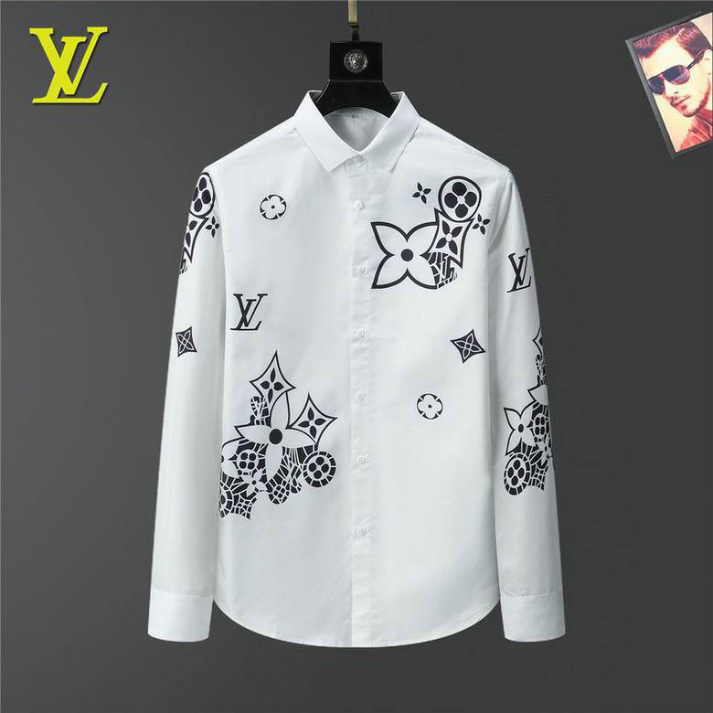 Wholesale Cheap LV Long Sleeve Shirts for Sale
