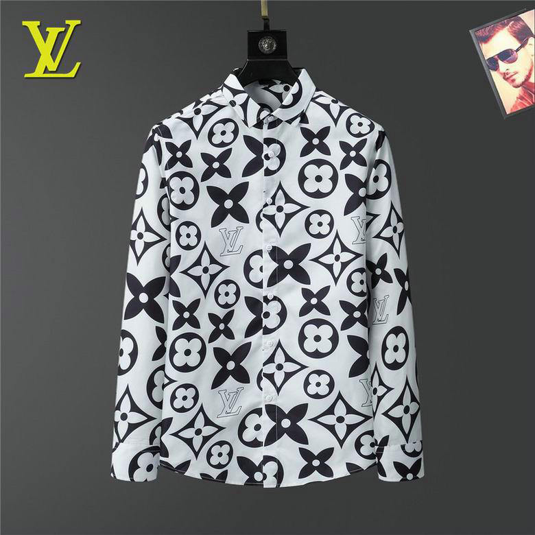 Wholesale Cheap LV Long Sleeve Shirts for Sale