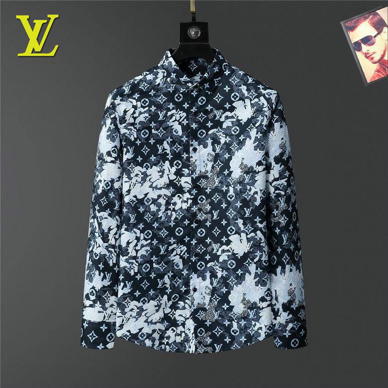 Wholesale Cheap LV Long Sleeve Shirts for Sale