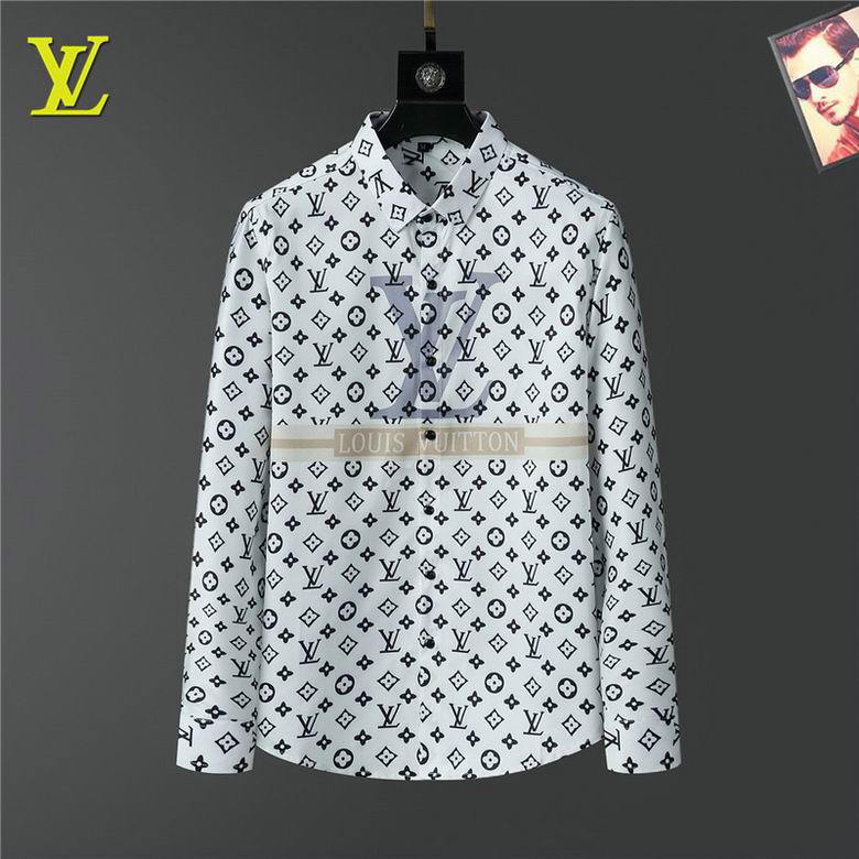 Wholesale Cheap LV Long Sleeve Shirts for Sale