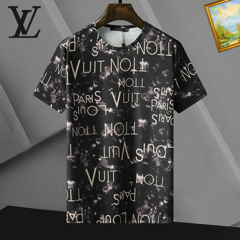 Wholesale Cheap Lv men Short Sleeve T shirts for Sale