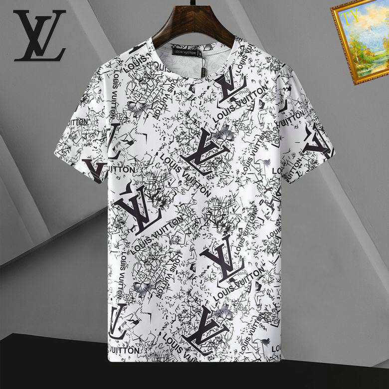 Wholesale Cheap Lv men Short Sleeve T shirts for Sale
