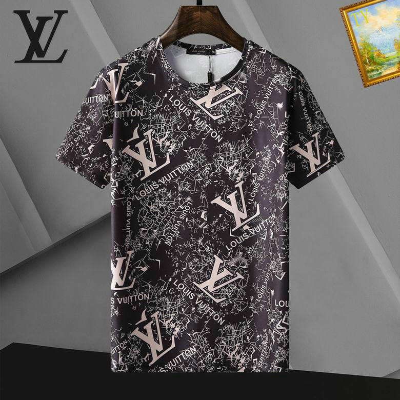 Wholesale Cheap Lv men Short Sleeve T shirts for Sale