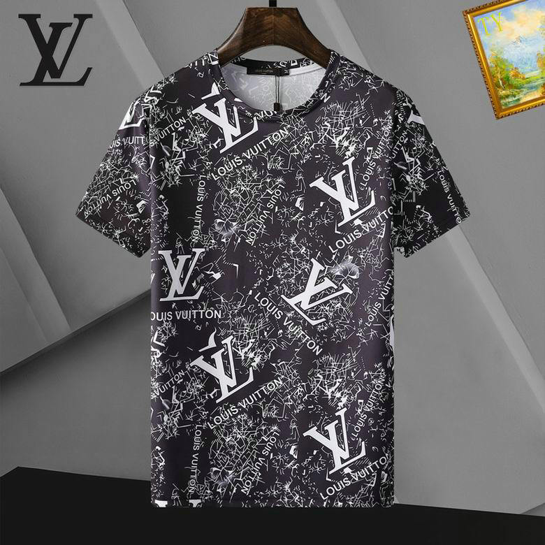 Wholesale Cheap Lv men Short Sleeve T shirts for Sale
