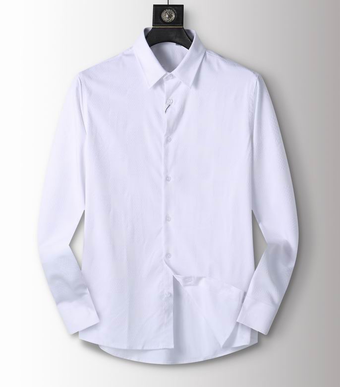 Wholesale Cheap Lv Long Sleeve Replica Shirts for Sale