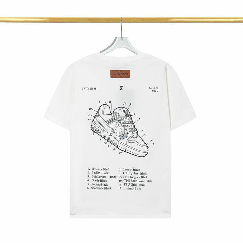 Wholesale Cheap Louis Vuitton Short Sleeve men T Shirts for Sale