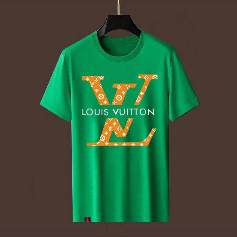 Wholesale Cheap Louis Vuitton Short Sleeve men T Shirts for Sale