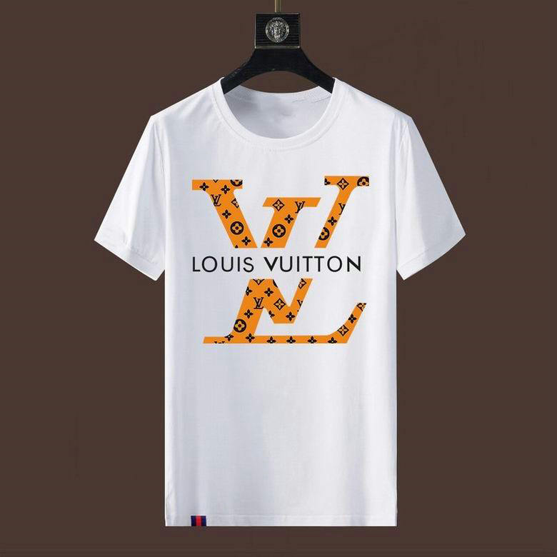 Wholesale Cheap Louis Vuitton Short Sleeve men T Shirts for Sale