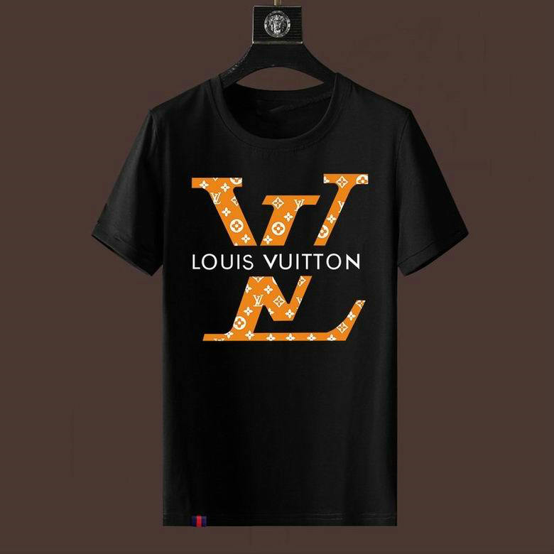 Wholesale Cheap Louis Vuitton Short Sleeve men T Shirts for Sale