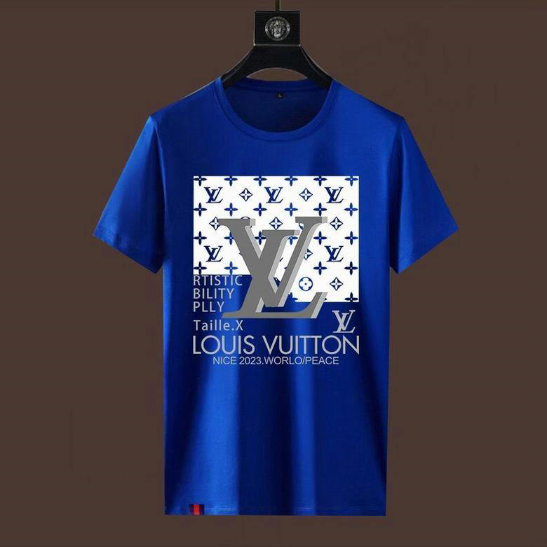 Wholesale Cheap Louis Vuitton Short Sleeve men T Shirts for Sale