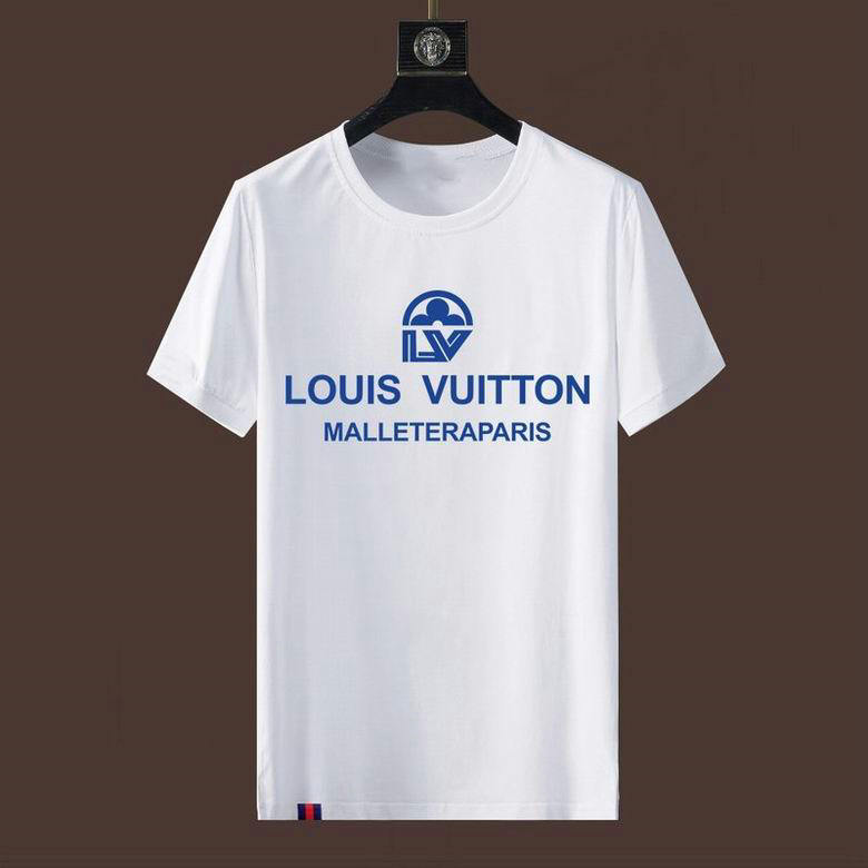 Wholesale Cheap Louis Vuitton Short Sleeve men T Shirts for Sale