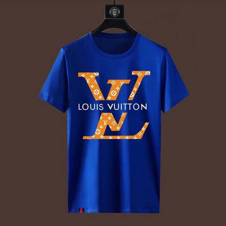 Wholesale Cheap Louis Vuitton Short Sleeve men T Shirts for Sale