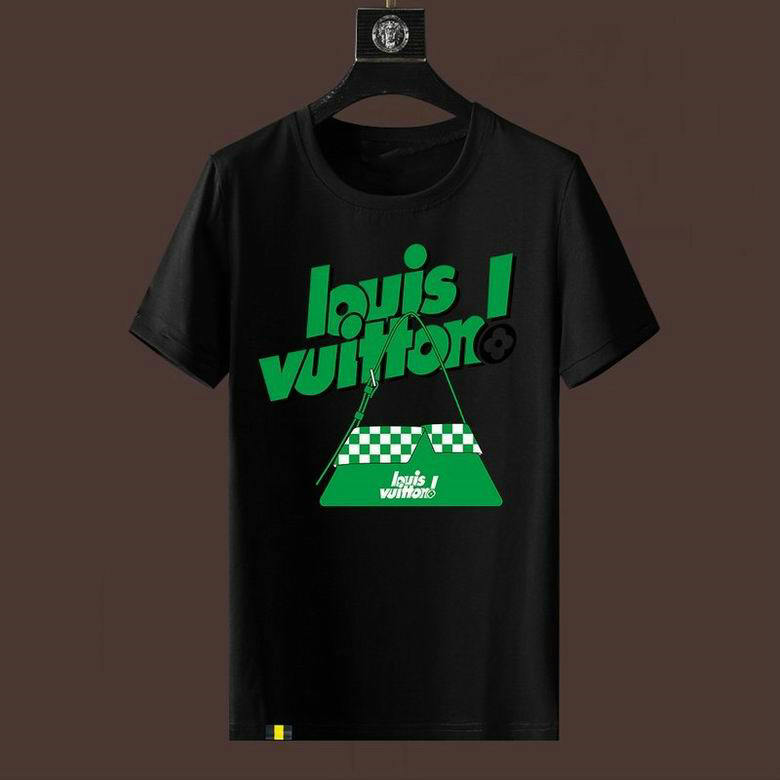 Wholesale Cheap Louis Vuitton Short Sleeve men T Shirts for Sale