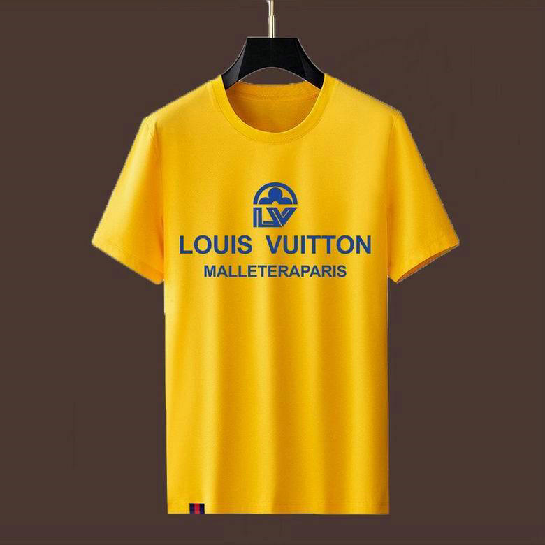 Wholesale Cheap Louis Vuitton Short Sleeve men T Shirts for Sale