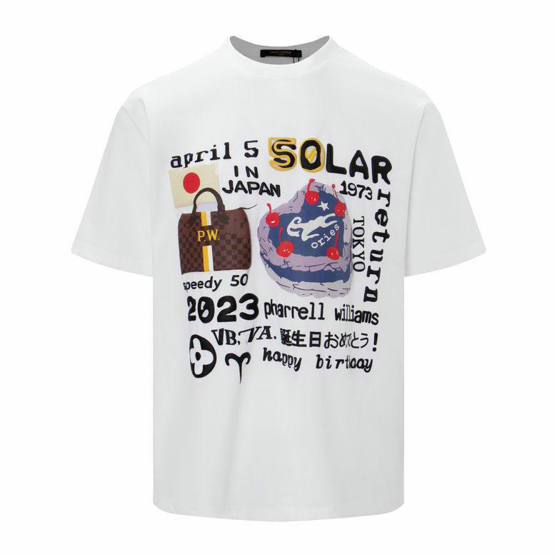 Wholesale Cheap Lv Replica Designer T Shirts for Sale
