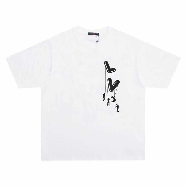 Wholesale Cheap Lv Replica Designer T Shirts for Sale