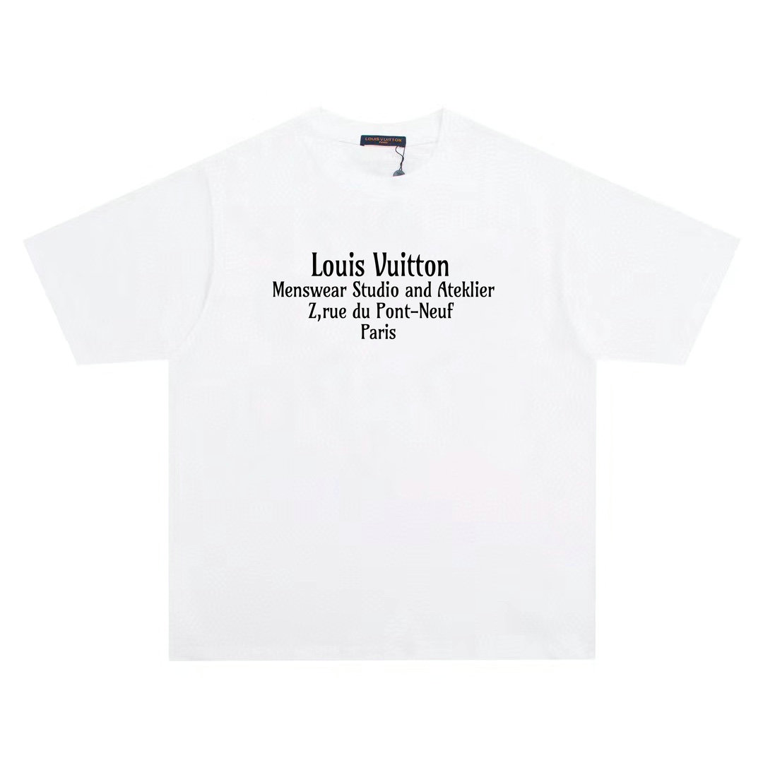 Wholesale Cheap Lv Replica Designer T Shirts for Sale