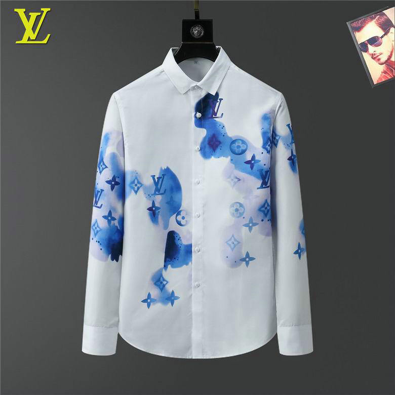 Wholesale Cheap LV Long Sleeve Shirts for Sale