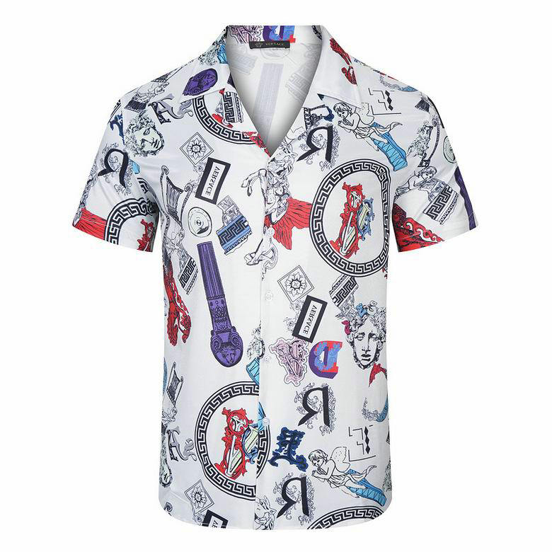 Wholesale Cheap LV Designer Shorts Sleeve Shirts for Sale