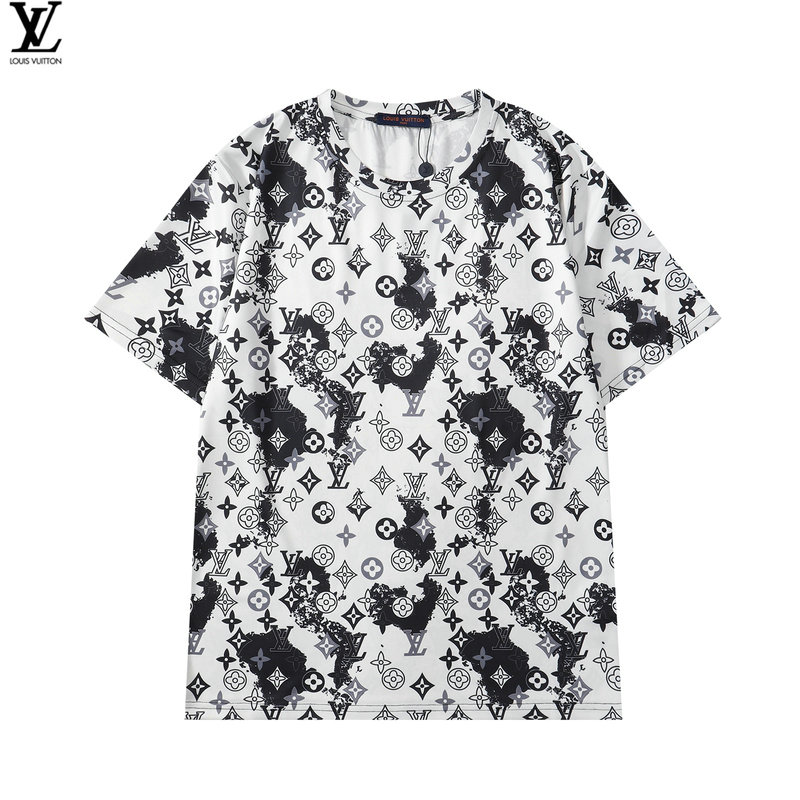 Wholesale Cheap Lv Short Sleeve T shirts for Sale