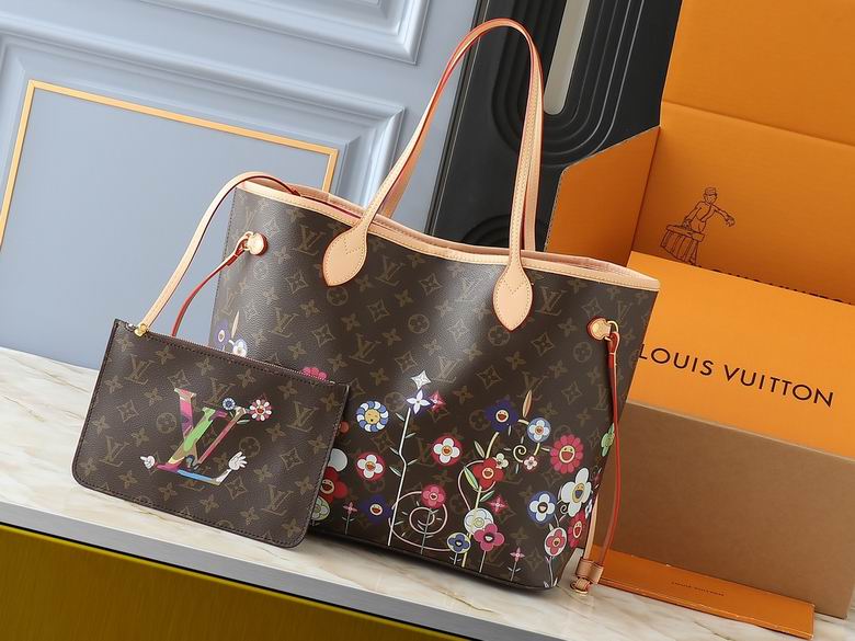 Wholesale High quality AAA Louis Vuitton x TM Neverfull MM Monogram Empreinte Leather Bags for Sale