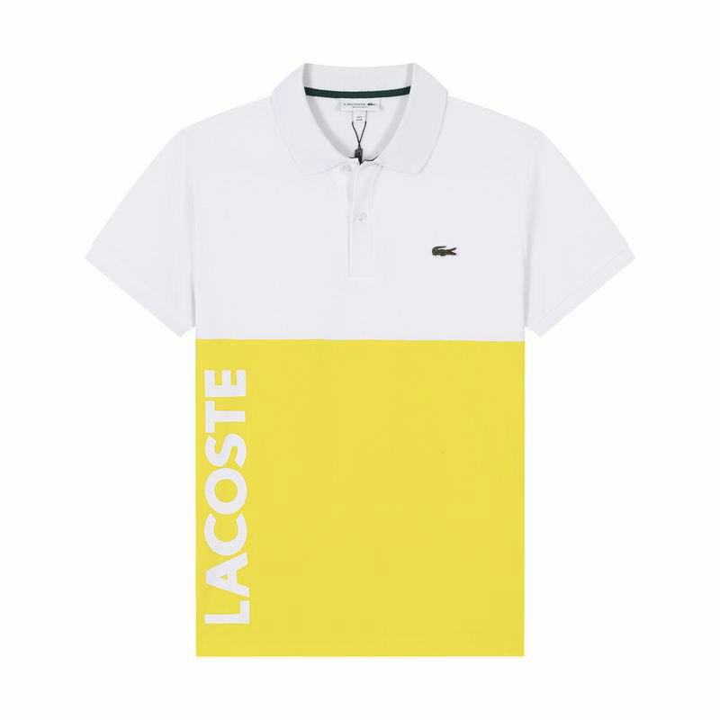 Wholesale Cheap Lacoste Short Sleeve Lapel T shirts for Sale