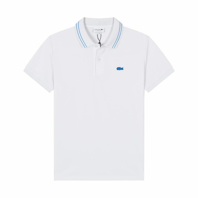 Wholesale Cheap Lacoste Short Sleeve Lapel T shirts for Sale