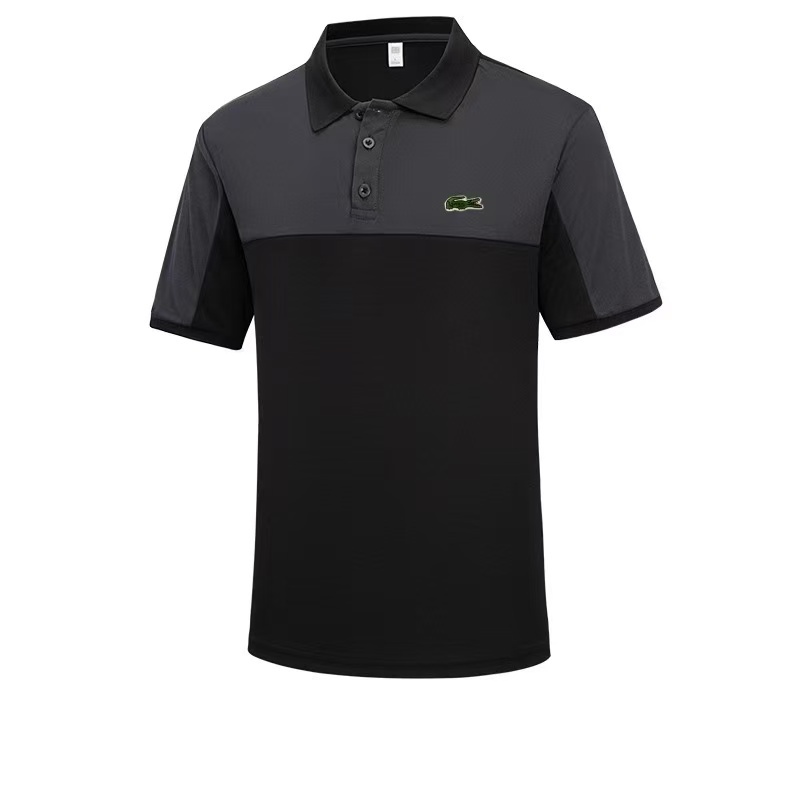 Wholesale High-quality Cheap Lacoste Short Sleeve Lapel Replica Designer T-Shirts for sale