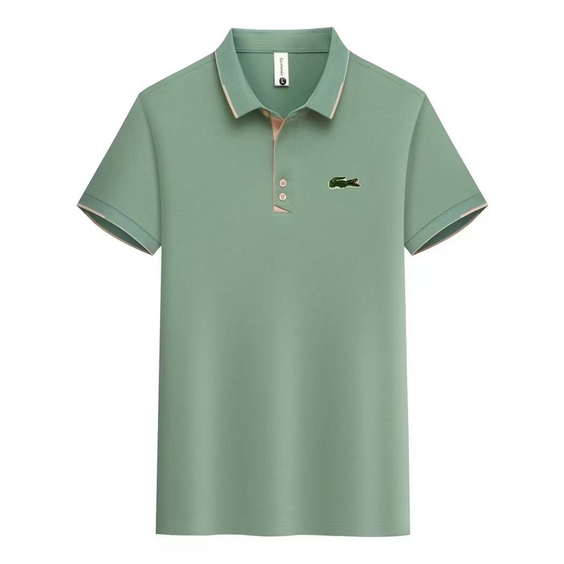 Wholesale High-quality Cheap Lacoste Short Sleeve Lapel Replica Designer T-Shirts for sale