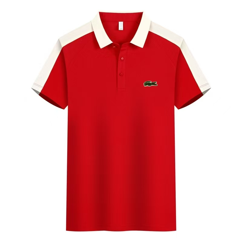 Wholesale High-quality Cheap Lacoste Short Sleeve Lapel Replica Designer T-Shirts for sale