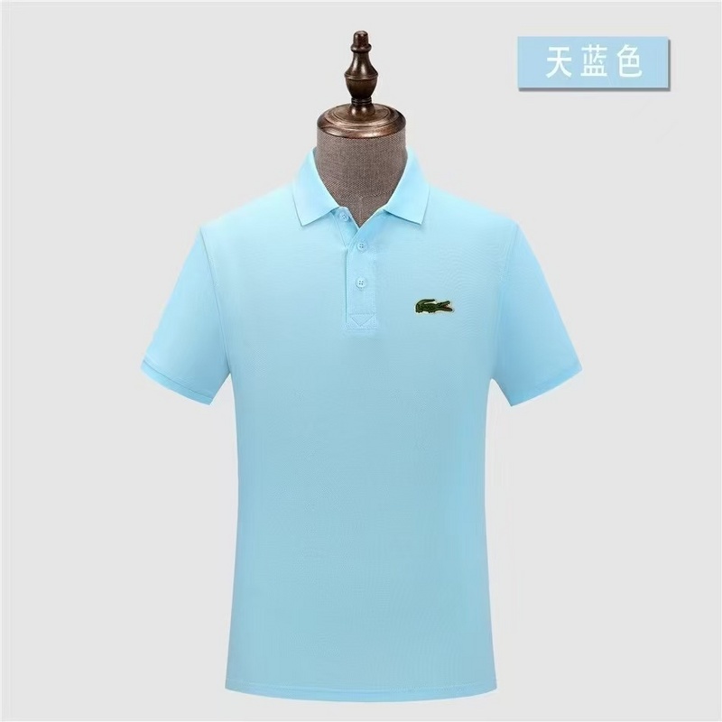 Wholesale High-quality Cheap Lacoste Short Sleeve Lapel Replica Designer T-Shirts for sale