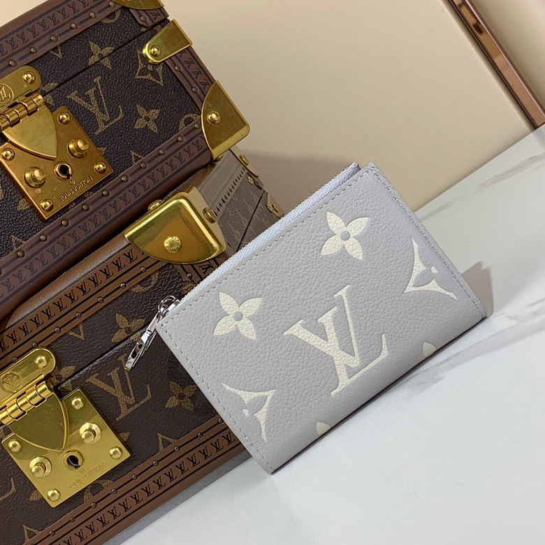 Wholesale AAA Louis Vuitton Bicolor Monogram Empreinte Leather Lisa Wallet for Sale