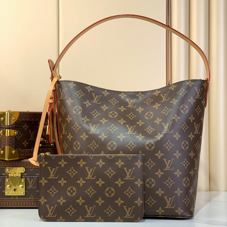 Wholesale AAA Louis Vuitton All In GM Monogram Canvas Brown M12926 for Sale
