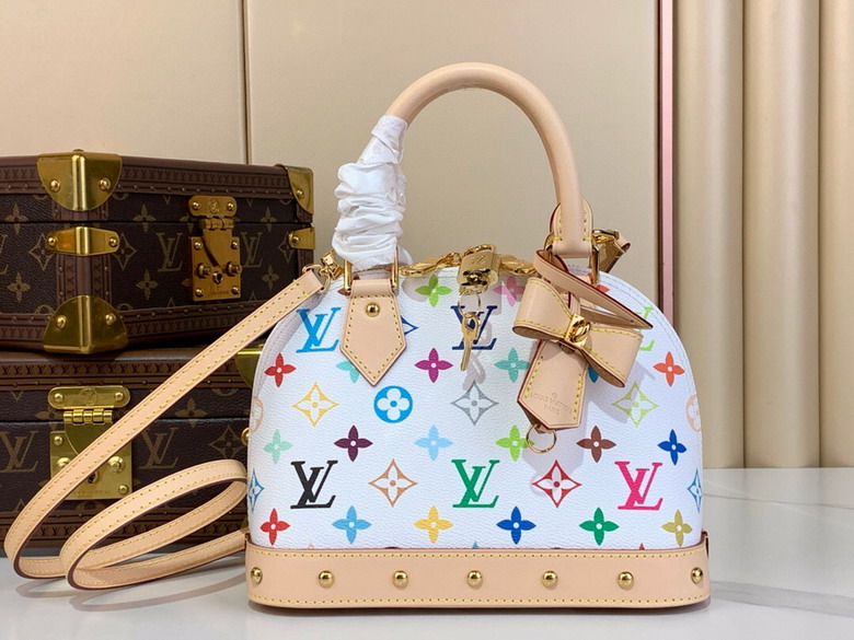 Wholesale Cheap High quality AAA Louis Vuitton Alma BB Women's Leather bags for Sale