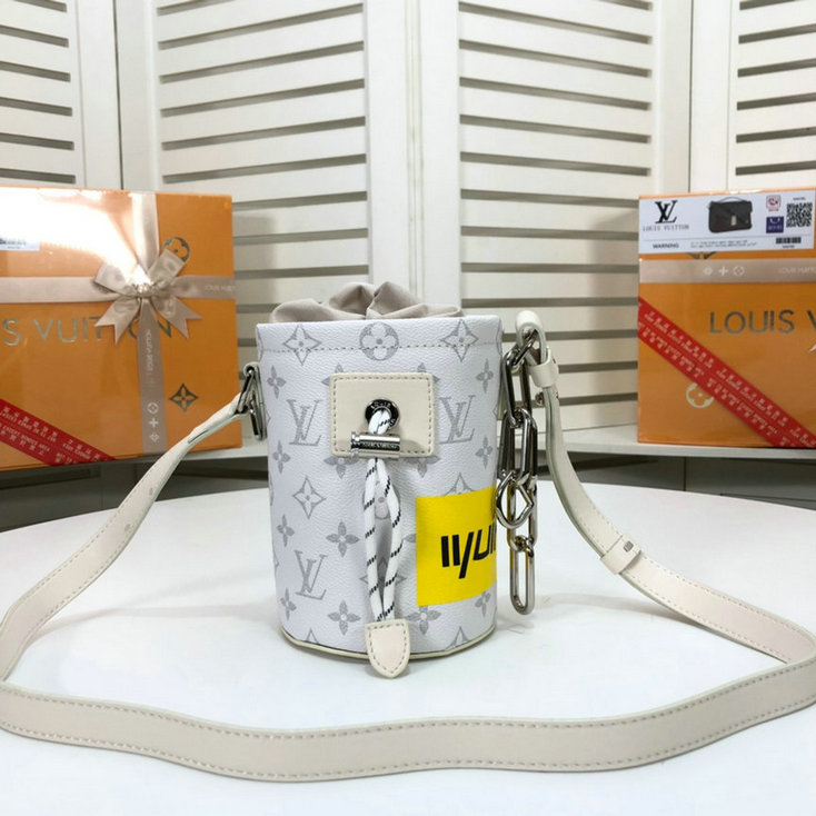 Wholesale Cheap Louis Vuitton Monogram Chalk Nano bags for Sale