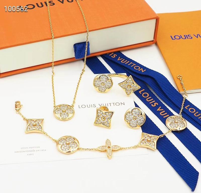 Wholesale Cheap Louis Vuitton Jewelry Set for Sale