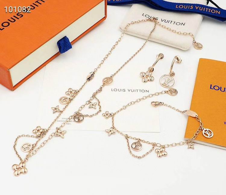 Wholesale Cheap Louis Vuitton Jewelry Set for Sale
