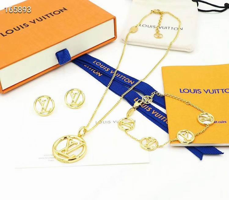 Wholesale Cheap Louis Vuitton Jewelry Set for Sale