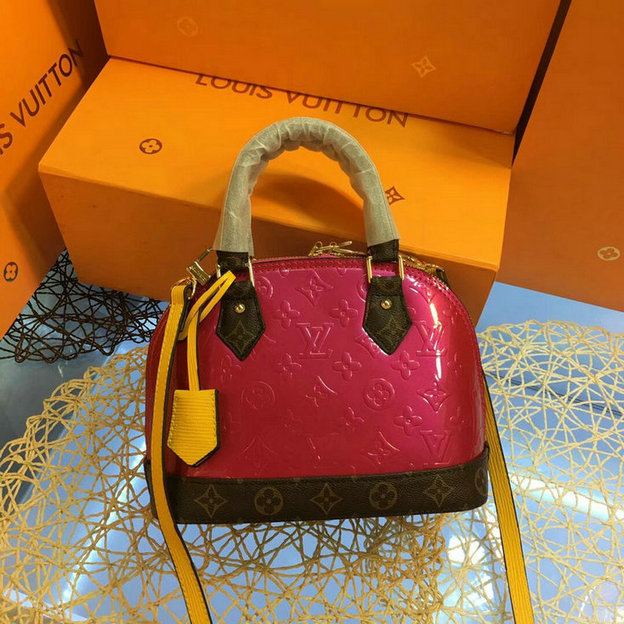 Wholesale Louis Vuitton Alma BB Monogram Vernis Leather bags
