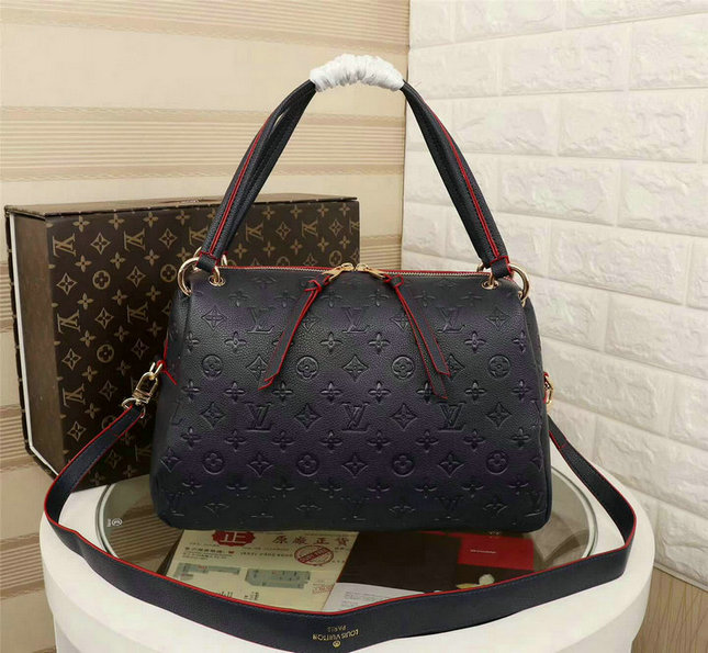 Wholesale Louis Vuitton Ponthieu MM Monogram Empreinte Leather Handbaags