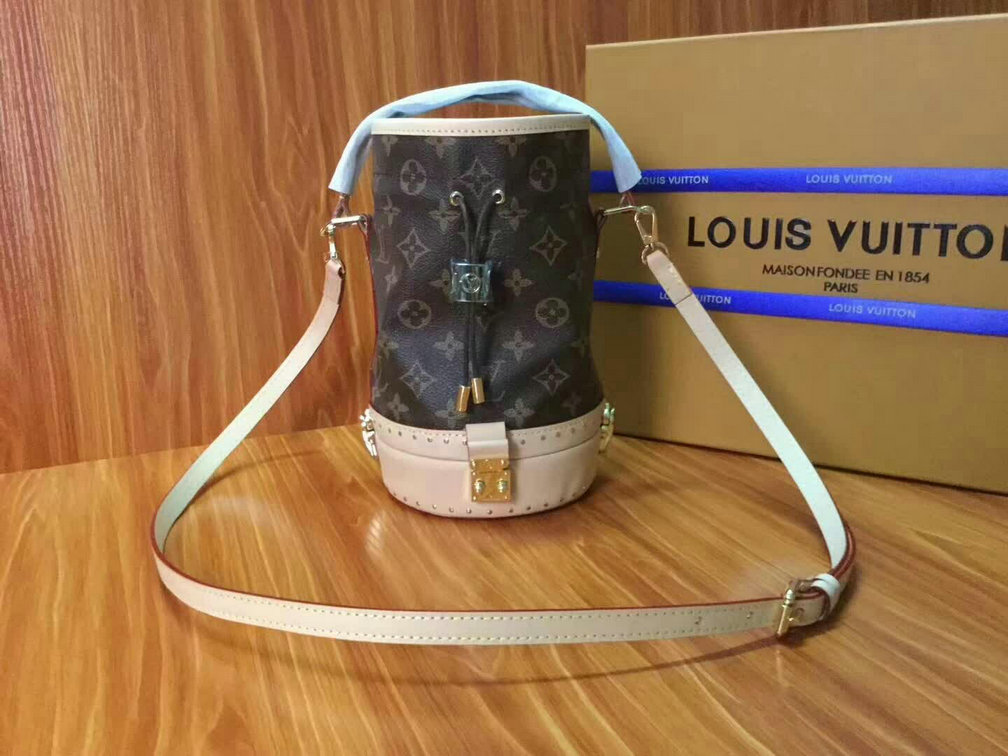 Wholesale Cheap Louis Vuitton Petit Noé Trunk Monogram Canvas Handbags M43509