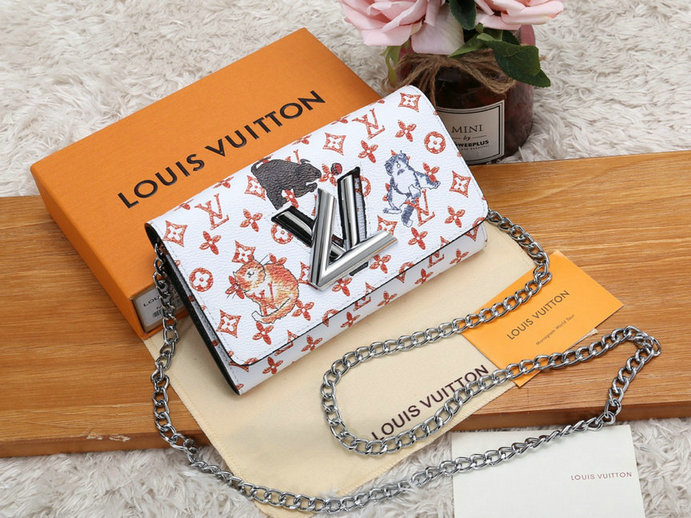 Wholesale Cheap Louis Vuitton Twist Chain Wallet for sale