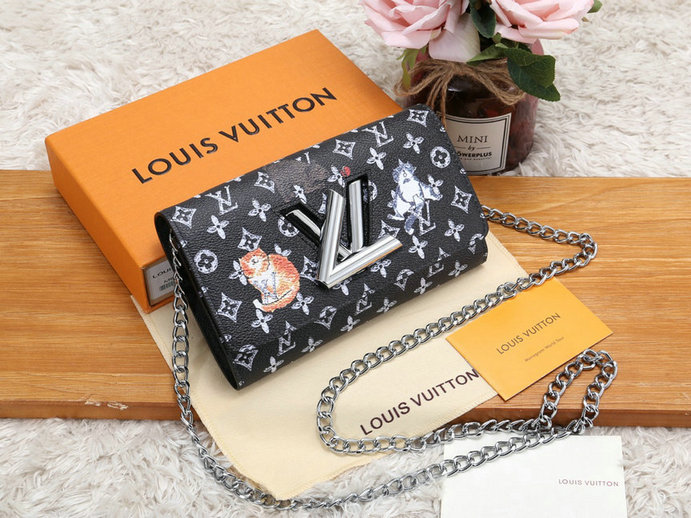 Wholesale Cheap Louis Vuitton Twist Chain Wallet for sale