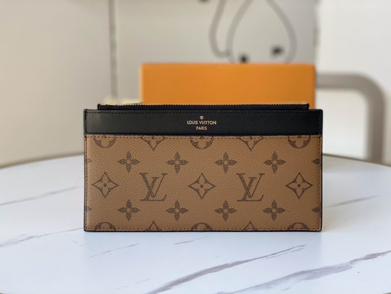 Wholesale Cheap Lv Aaa Designer Slim Purse Wallets for Sale