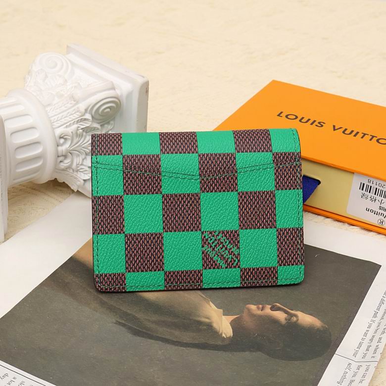 Wholesale Cheap AAA Louis Vuitton Pocket Organizer Damier 40543 Wallets for Sale