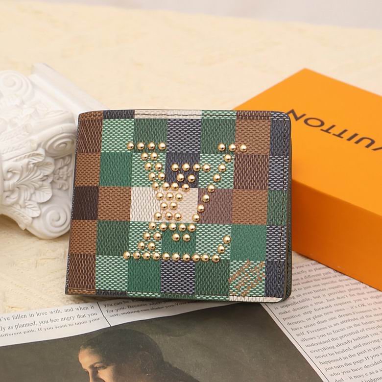 Wholesale Cheap AAA Louis Vuitton Pocket Organizer Damier 83163 Wallets for Sale