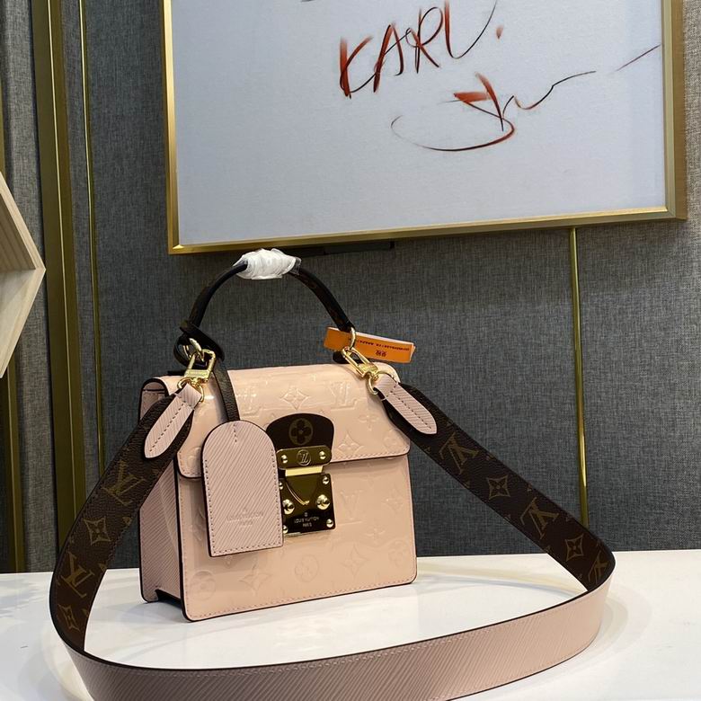 Wholesale Cheap Louis Vuitton Spring Street Monogram Vernis Leather bags for Sale