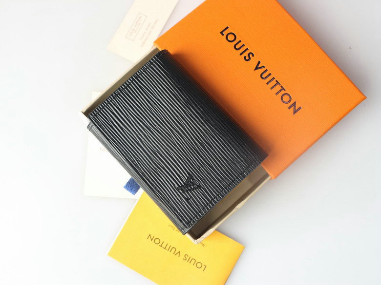 Wholesale Cheap AAA Louis Vuitton Enveloppe Carte De Visite Monogram Canvas Purse & Wallets for Sale
